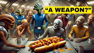 Human Food Causes Chaos in Galactic Cafeteria  SciFi Story  HFY [upl. by Artur570]