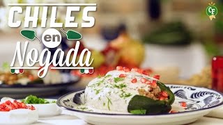 ¿Cómo prepara Chiles en Nogada  Cocina Fresca [upl. by Tare]