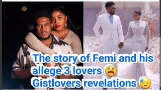 Gistlovers called Femi out for using his wife money to buy his girlfriend Lexus amp sponsor her abroad [upl. by Fredela721]