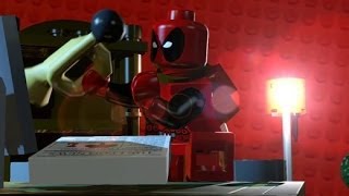 LEGO Marvel Super Heroes  Complete Deadpool Red Brick Guide amp How to Unlock Deadpool [upl. by Repinuj]