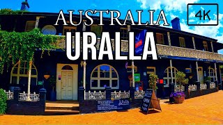 Uralla  New England Region NSW  Bridge Street  HISTORIC Country Town  December  Summer [upl. by Kozloski]