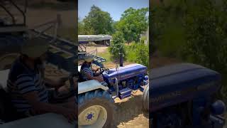 Farmtrac 6055 Farmtrac 60 shortvideo tractor tractorvideo youtubeshorts farmtrac60 shorts [upl. by Ynaffets]