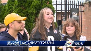 Steelers fans excited about 2023 draft picks [upl. by Sivatnod450]