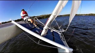 Nacra 50 NacDaddy And The Flying Cat [upl. by Gamal964]