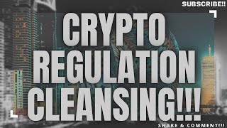 CRYPTO REGULATION CLEANSING xrpripple news crypto [upl. by Hgierb362]