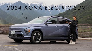 2024 Kona Electric Review  NEW Look Larger Battery amp More Space [upl. by Ariahaj]