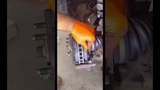 Brake pad replacement How to replace brake pads automechanic brakeparts brakepads [upl. by Elatan]