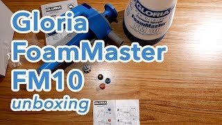 Gloria FoamMaster FM10  Unboxing in 4K UHD [upl. by Settle]