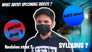 NEET ASPIRANT 2025✨  AIATS TIME TABLE 💀 PARTIAL DROP 🤯🤯 neetaspirantvlog ytfyp [upl. by Robby]