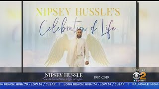 Area Around Staples Center Closed For Nipsey Hussle Memorial Service [upl. by Naanac]