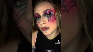 makeupideas makeup halloweenmakeuplook spider [upl. by Netsud]