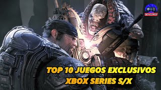 TOP 10 juegos exclusivos XBOX hasta series SX [upl. by Lytsyrk]