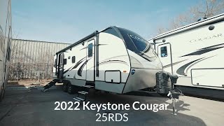 Keystone Cougar 25RDS  Tulsa Okla  Available Now [upl. by Linoel]