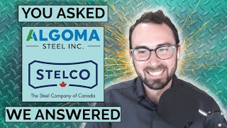 Your Stock Our Take  Algoma Steel ASTLTSX amp Stelco STLCTSX [upl. by Weidner]