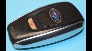 How to change your Subaru Key Fob Battery  CrossTrek  XV [upl. by Milinda]