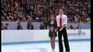 1994 Lillehammer Olympics Ice Dance Medals Ceremony [upl. by Earesed]