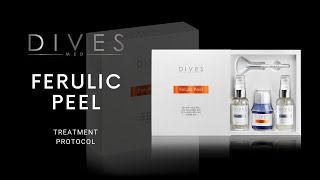 Ferulic Peel  DIVES MED  treatment protocol [upl. by Jervis]