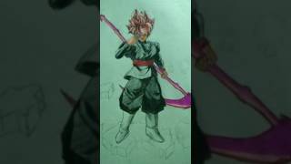 Droing goku dlack shortdrawing anime viral [upl. by Eldridge106]