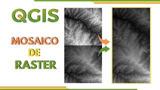 Mosaico de Raster no QGIS [upl. by Erminna]