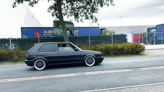 Volkswagen Golf MK2 GTI G60 160HP Launch ACCELERATION [upl. by Middleton]