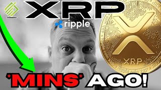 MINS AGO  Breaking XRP News 🚨 [upl. by Schwenk]