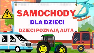 bajka dla dzieci  samochody  nauka pojazdów [upl. by Dunning]