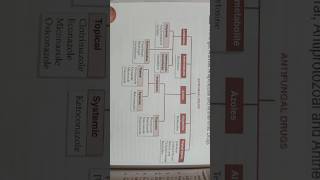 Antifungal drugs classification b pharmacy classification shorts shotsvideo viralshorts short [upl. by Ise]