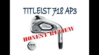 NEW Titleist 718 AP3 Irons  Honest Review [upl. by Dilly988]