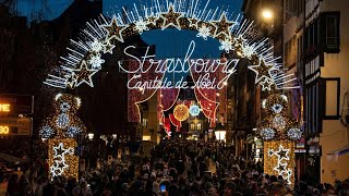 the Strasbourg christmas market is one Of the oldest in Europe [upl. by Song]