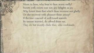 Shakespeare sonnets LiteraturePoetry Sonnet 8 Music to hear why hearst thou music sadly [upl. by Goulette]