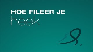 Hoe fileer je heek [upl. by Howarth802]