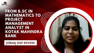 Abinaya  Placed in HR Analytics amp Project Management in Kotak Mahindra [upl. by Bender]