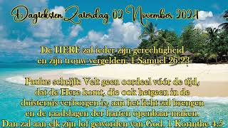 Dagteksten amp Gebed Zaterdag 02 November 2024 [upl. by Ardnaeed]