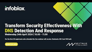 Transform security effectiveness with DNS Detection and Response by Infoblox [upl. by Adham]