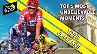 Tour de France Top 5 most unbelievable moments in Tour history  NBC Sports [upl. by Fabien]