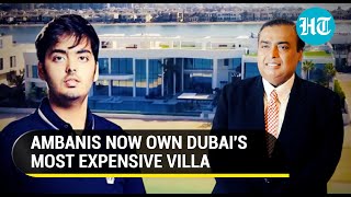 Take a tour of Dubais most expensive house now owned by Mukesh Ambanis son [upl. by Campbell977]