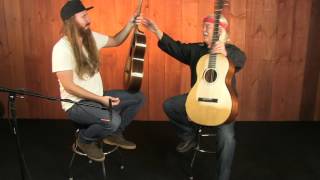 Bedell Parlor Guitar Comparison  Rosewood Vs Mahogany  With Tom Bedell [upl. by Kirima288]