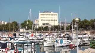 Hafenstadt Palma de Mallorca mit Kathedrale und Hafen [upl. by Aihsaei]