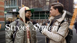 Best Mens Fashion in NYC  Street Styled [upl. by Ulberto]