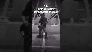 BLACK SABBATH  Fairies Wear Boots  live bass [upl. by Andreana550]