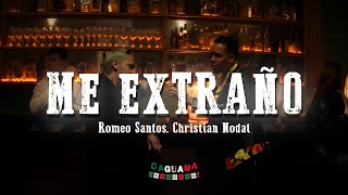 Romeo Santos Christian Nodal  Me Extraño Letra [upl. by Eldwon]