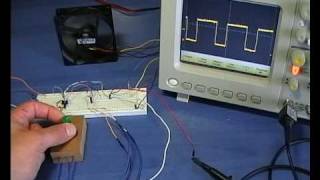 PWM motor controller with High Frequency pulses [upl. by Eceirtal]