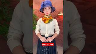 quot10 Stylish Scarf Hacks Every Girl Needs to Try This Seasonquot🧣❤️ shorts youtubeshorts MrBeast [upl. by Thun]