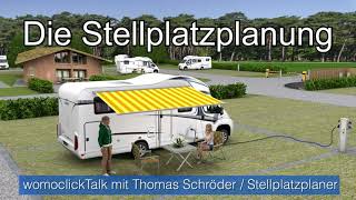 Wir planen eine Reisemobilstellplatz  womoclick [upl. by Nonnahs]