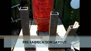 ROCKET STOVE HEATER CONSTRUCTION part 1 [upl. by Torto]