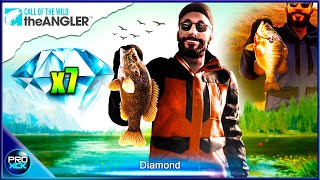 I Caught 7 Diamonds on these GREAT Hotspots Got the Rarest  Call of the Wild theAngler [upl. by Eocsor]