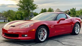 2006 Corvette C6 Z06  First Wash  Paint Correction  230 Actual Miles [upl. by Edijabab]