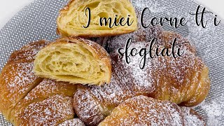 CORNETTI SFOGLIATI come al BAR ma FATTI in CASA [upl. by Therine]