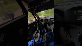 POV Riding in Subarus 2024 rally car [upl. by Hoffert]