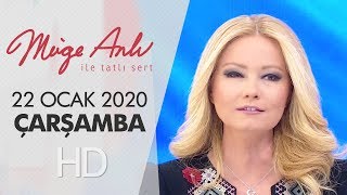 Müge Anlı ile Tatlı Sert 22 Ocak 2020  Çarşamba [upl. by Leanard]